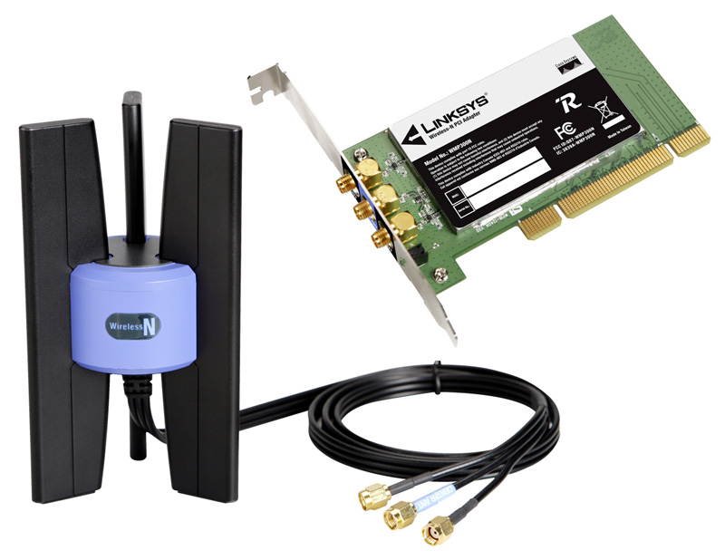 Linksys Wireless-N PCI Adapter - WMP300N