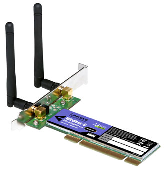 Linksys Wireless-G RangeBooster PCI - WMP54GR