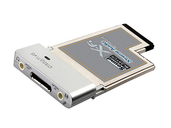 Karta dźwiękowa Creative Sound Blaster X-Fi Xtreme Audio Notebook (XPRESS54)