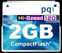 Karta pamięci Compact Flash PQI x120 2GB