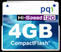 Karta pamięci Compact Flash PQI x120 4GB