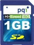 Karta pamięci PQI x150 1GB