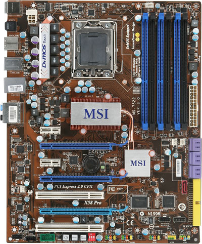 Płyta główna MSI X58 PRO X58 1366