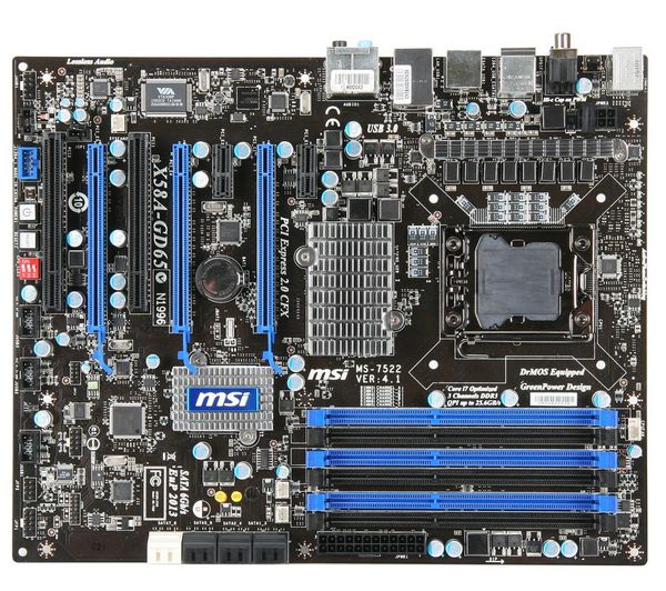 Płyta główna MSI X58A-GD65 LGA 1366
