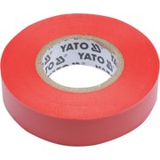 Taśma izolacyjna 15mmx20mx0,13mm; czerwona Yato YT-81592