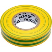Taśma izolacyjna 15mmx20mx0,13mm; żółto-zielona Yato YT-81593