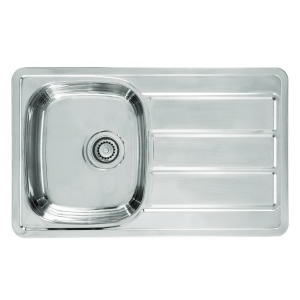 DEANTE PIANO zlewozmywak z ociekaczem STAL DEKOR  ZGP 3110