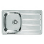 DEANTE PIANO zlewozmywak z ociekaczem STAL DEKOR  ZGP 3110