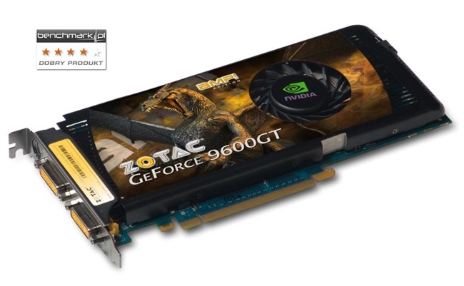 Karta graficzna Zotac GeForce 9600GT 512MB AMP! Edition