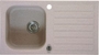 DEANTE KAPPA zlewozmywak granitowy 1-komorowy z ociekaczem, kolor PIASKOWY  ZUK 7113