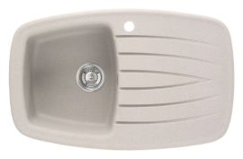 DEANTE OMEGA PL zlewozmywak 1-komorowy z ociekaczem, kolor PIASKOWY  ZUN 711P